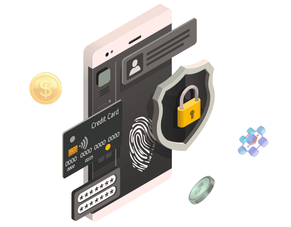 Secure digital payment interface
